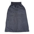 Black Long Silk Bonnet