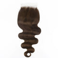 Medium Brown Body Wave 5x5 HD Closure